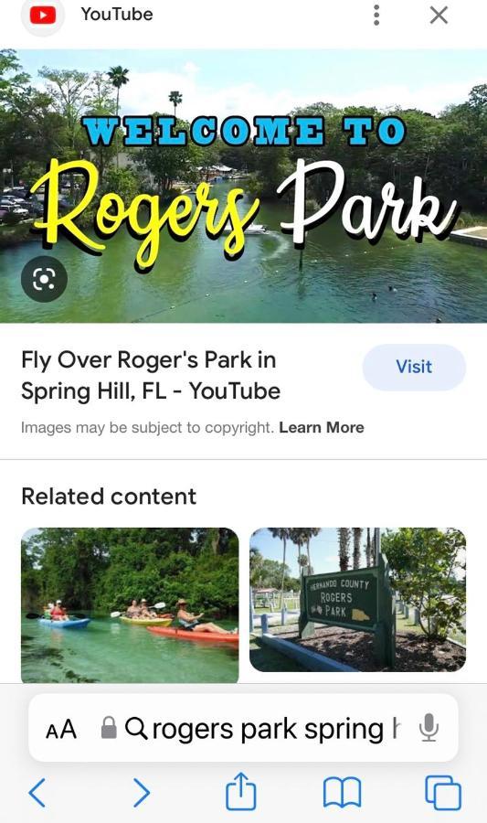 Cozy Cottage River House Weeki Wachee Bagian luar foto